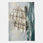 Clipper Ship Torrens Theedoek (Verticaal)