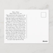 Clipper Ships Boston Harbour 1800s Briefkaart (Achterkant)