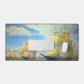 Clipper Ships Fitz Henry Lane 1853 Bureaumat (Keyboard & Muis)