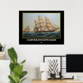 Clipper Sweepstakes 1812 Vintage Posterprint Poster (Thuiskantoor)