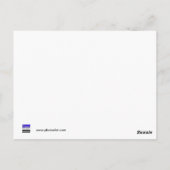 Clipper Tea  adverteren poster Briefkaart (Achterkant)