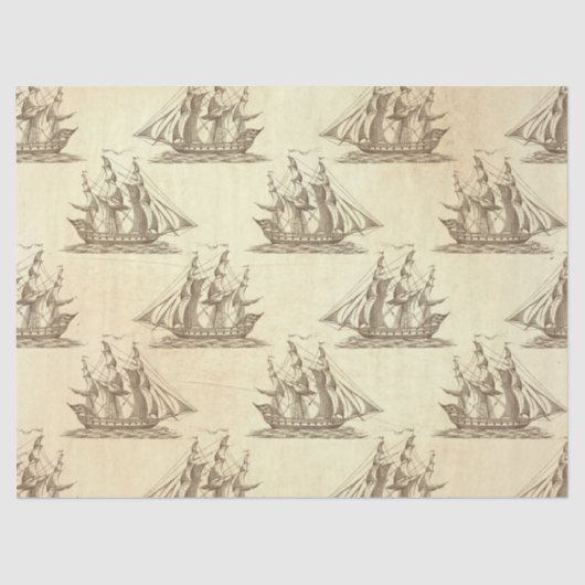  Clipper-verzending op de Crème-loskoppeling Tissuepapier (Voorkant)