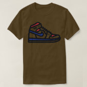 Clippers Basketbal Sneakers T-shirt (Design voorkant)