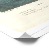 Clipperschip "Flying Cloud" (0397A) Poster (Hoek)