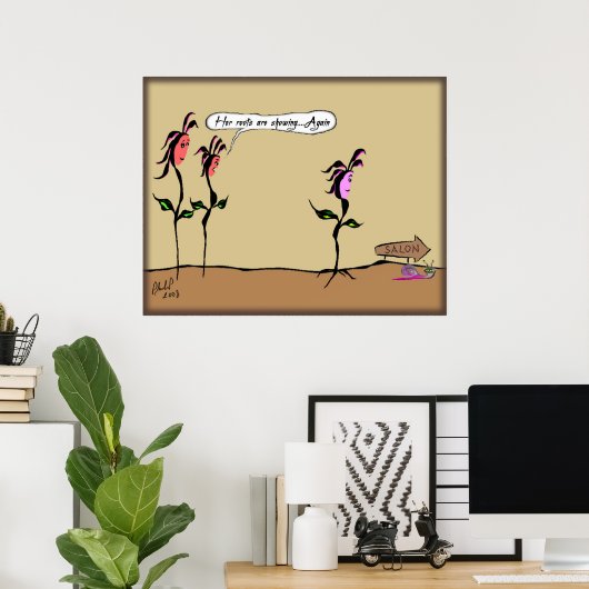 Clippings Poster (Thuiskantoor)