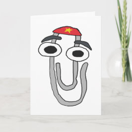 Clippy de Rebel Bedankkaart