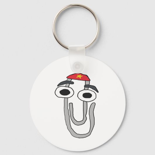 Clippy de Rebel Sleutelhanger (Voorkant)