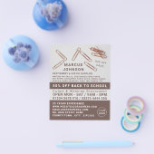 Clips, benodigdheden voor kantoorbenodigdheden, St Flyer (Enkel)