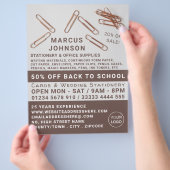 Clips, benodigdheden voor kantoorbenodigdheden, St Flyer (Hand)