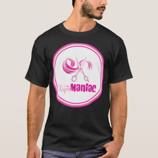 CliptoMANIAC Roze op Wit T-shirt