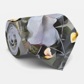 Clitoria Plant Waterverf, pap Stropdas (Opgerold)