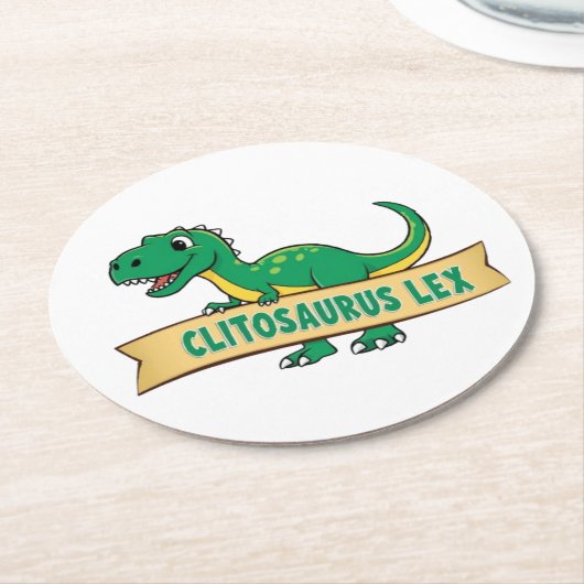 Clitosaurus Lex Onderzetter (Gebogen)