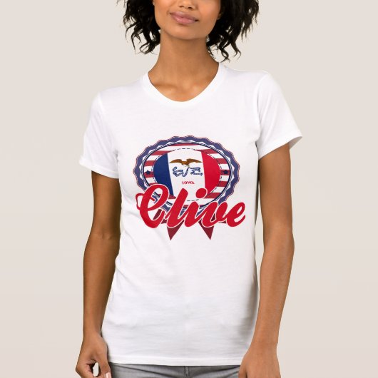 Clive, IA T-shirt (Voorkant)
