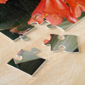 Clivia Miniata - de Oranje prachtige ventilator Legpuzzel (Zijkant)