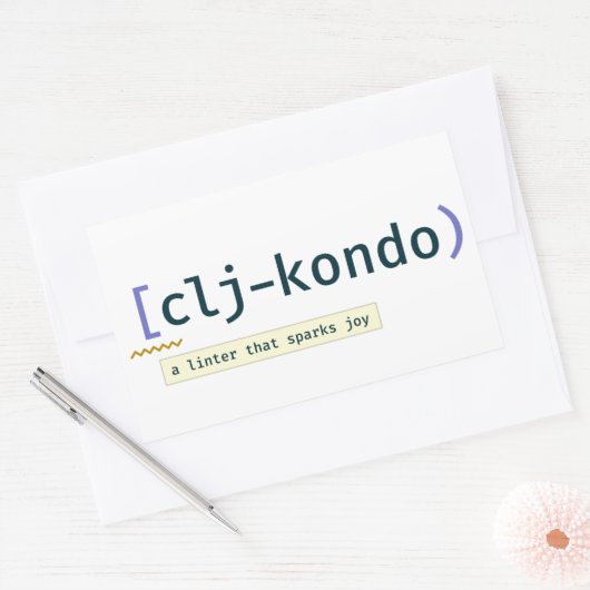 Clj-kondo sticker (Envelop)
