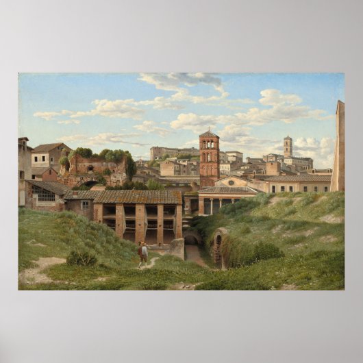 Cloaca Maxima, Rome van Christoffer Eckersberg Poster (Voorkant)