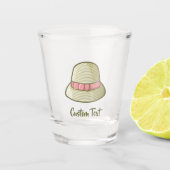 Cloche Pet Yellow Shot Glas (Voorkant)