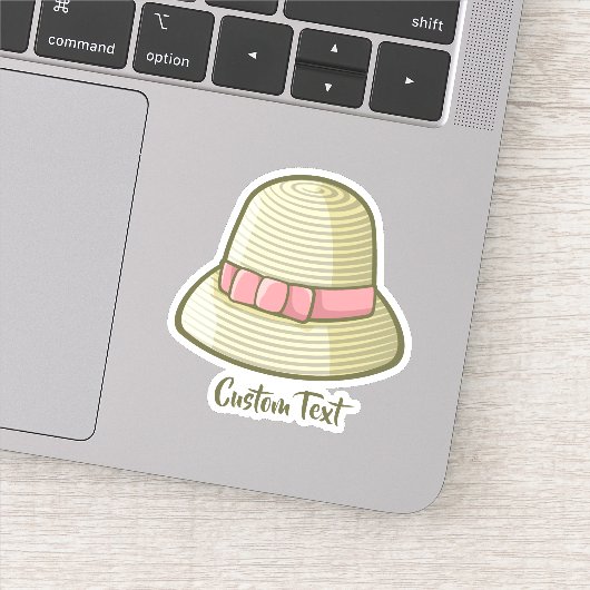 Cloche Pet Yellow Sticker (Detail)