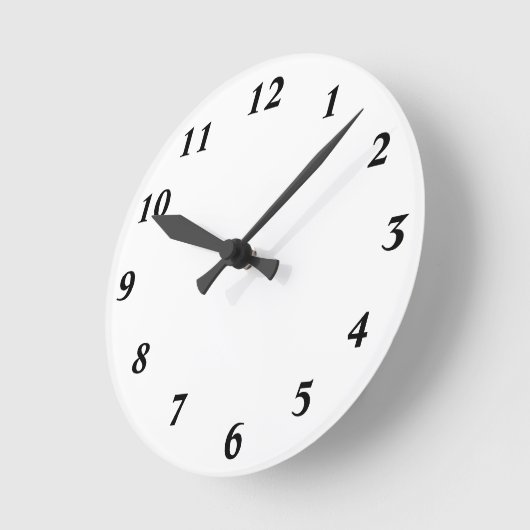 clock 12 template ronde klok (Hoek)