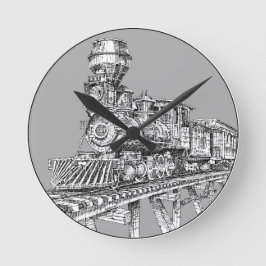 Clock: 1880 Baldwin Ronde Klok