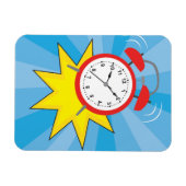 Clock Alarming Magneet (Horizontaal)