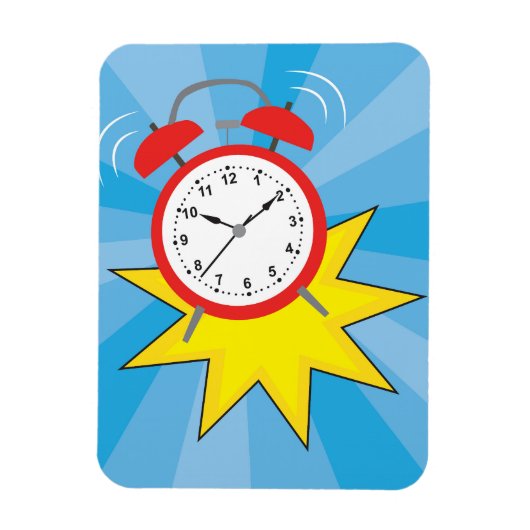 Clock Alarming Magneet (Verticaal)