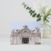 Clock and Bell, Vaticaanstad, Rome, Italië Briefkaart (Staand voorkant)