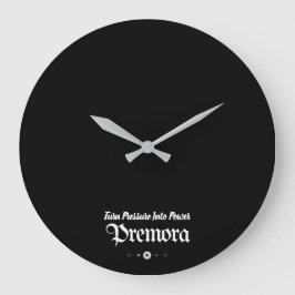 clock by premora grote klok