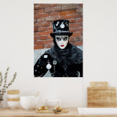 Clock Carnival Costume, Venice Poster (Keuken)