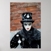 Clock Carnival Costume, Venice Poster (Voorkant)