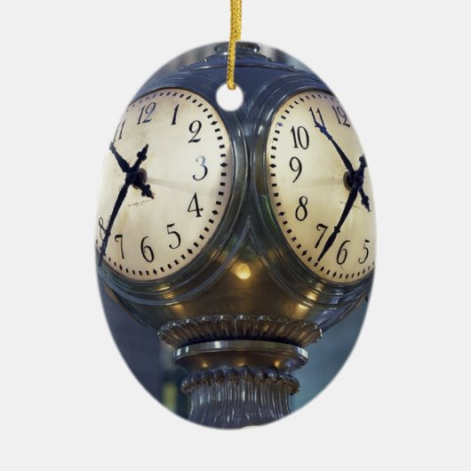 Clock Concursus Grand Central Station New York Keramisch Ornament (Voorkant)