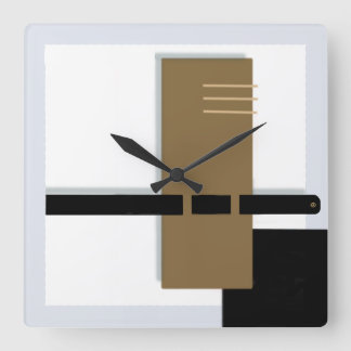 Clock Contemporary Vierkante Klok