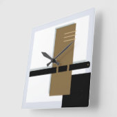 Clock Contemporary Vierkante Klok (Hoek)