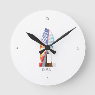 Clock - Dubai Ronde Klok