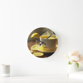 Clock & green tea  ronde klok (Huis)