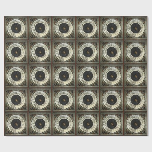 Clock in the Duomo by Paolo Uccello Cadeaupapier (Vlak)