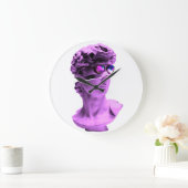 Clock Michelangelo's David - By RLE Art Solutions Grote Klok (Huis)