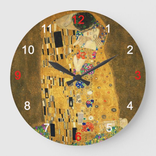 Clock of “The Kiss” Grote Klok (Voorkant)