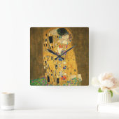 Clock of “The Kiss”,No.03 Vierkante Klok (Huis)