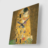Clock of “The Kiss”,No.03 Vierkante Klok (Hoek)