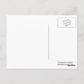 Clock pop face fantasyPostcard Briefkaart (Achterkant)