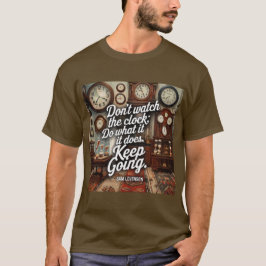 Clock Productivity Quote Bruin T-shirt