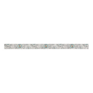 Clock Ribbon Grosgrain Lint