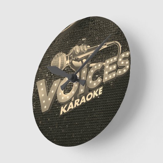 Clock. Ronde Klok (Hoek)