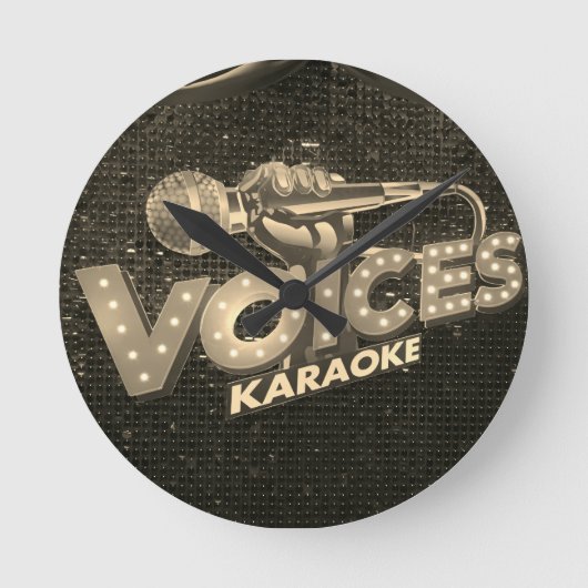 Clock. Ronde Klok (Voorkant)