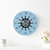 Clock - Ship Helm Grote Klok (Huis)
