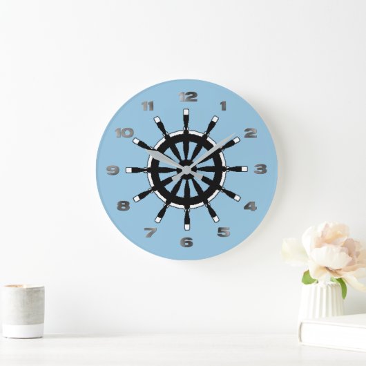 Clock - Ship Helm Grote Klok (Huis)