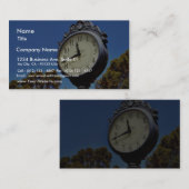 Clock Street Visitekaartje (Voorkant / Achterkant)