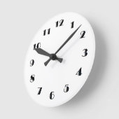Clock Template Ronde Klok (Hoek)