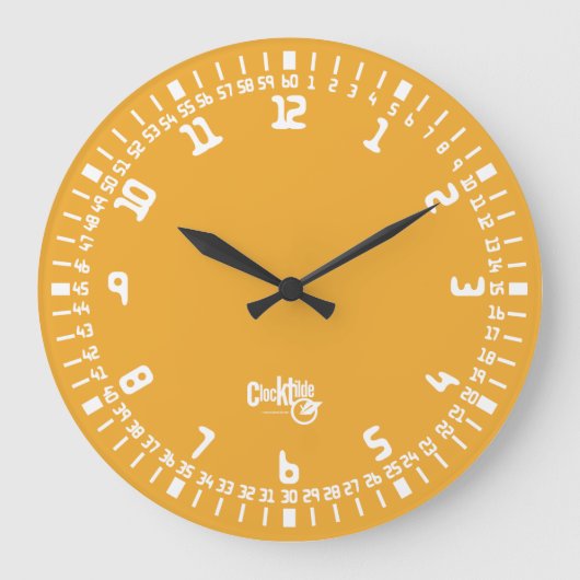 CLOCK TILDE variatienummer 125 S3-appel Grote Klok (Voorkant)